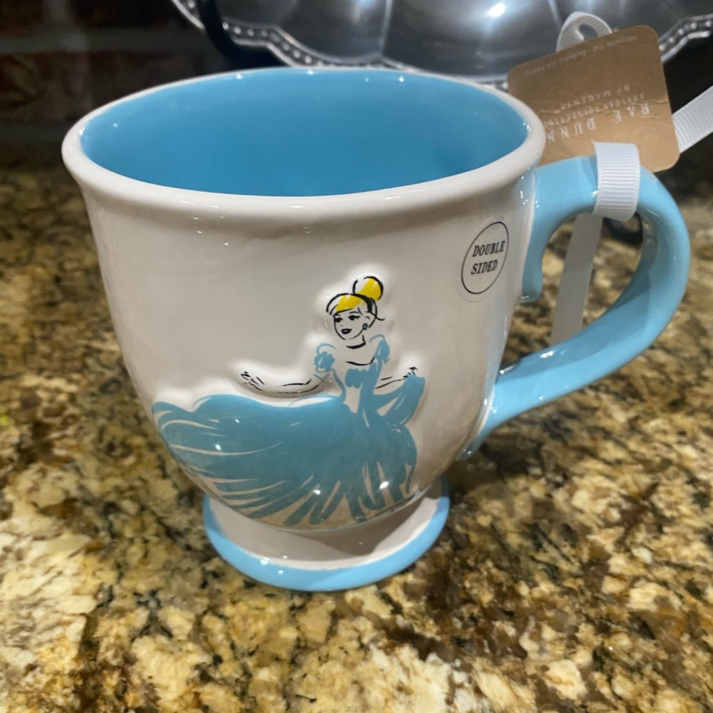 Disney Rae Dunn Princess Cinderella oversize 3d mug - Brand new ONE LEFT!!!